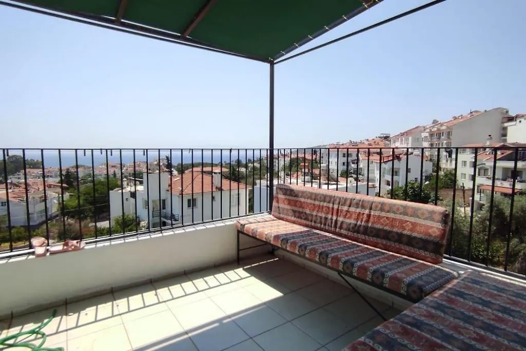 Full Deniz Manzarasina Sahip Cati Kati Dairesi Datça